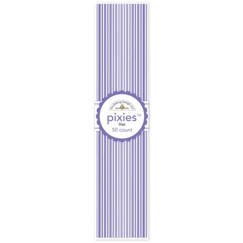 Doodlebug Design - Pixies - Straw Picks - Lilac