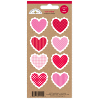 Doodlebug Design - Sweetheart Collection - Cardstock Stickers - Mini Icons