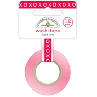 Doodlebug Design - Sweetheart Collection - Washi Tape - Hugs and Kisses