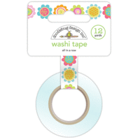 Doodlebug Design - Springtime Collection - Washi Tape - All in a Row