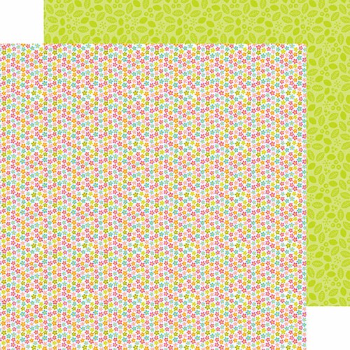 Doodlebug Design - Springtime Collection - 12 x 12 Double Sided Paper - Baby Blossoms