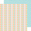 Doodlebug Design - Springtime Collection - 12 x 12 Double Sided Paper - Rainbow Sprinkles