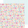 Doodlebug Design - Sugar Shoppe Collection - 12 x 12 Double Sided Paper - Birthday Girl