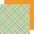 Doodlebug Design - Hip Hip Hooray Collection - 12 x 12 Double Sided Paper - Party Plaid