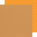 Doodlebug Design - Kraft in Color Collection - 12 x 12 Double Sided Paper - Tangerine Stripe