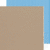 Doodlebug Design - Kraft in Color Collection - 12 x 12 Double Sided Paper - Blue Jean Dot