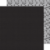 Doodlebug Design - Kraft in Color Collection - 12 x 12 Double Sided Paper - Beetle Black Dot