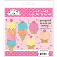 Doodlebug Design - Fairy Tales Collection - Sugar Shoppe Cupcakes and Cones Craft Kit