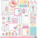 Doodlebug Design - Sugar Shoppe Collection - 12 x 12 Cardstock Stickers - This and That