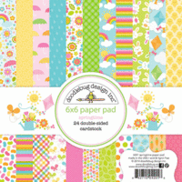 Doodlebug Design - Springtime Collection - 6 x 6 Paper Pad