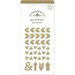Doodlebug Design - The Graduates Collection - Sprinkles - Self Adhesive Arrows - Gold