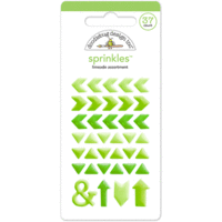 Doodlebug Design - Sprinkles - Self Adhesive Arrows - Limeade