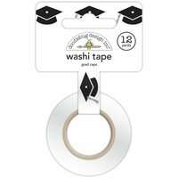 Doodlebug Design - The Graduates Collection - Washi Tape - Grad Caps