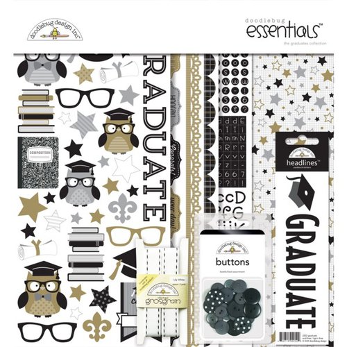 Doodlebug Design - The Graduates Collection - Essentials Kit