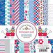 Doodlebug Design - Patriotic Parade Collection - 6 x 6 Paper Pad