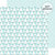 Doodlebug Design - Frosty Friends Collection - Christmas - 12 x 12 Double Sided Glitter Paper - Frosty Forest