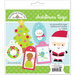 Doodlebug Design - Santa Express Collection - Christmas Tags Craft Kit