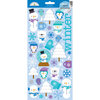 Doodlebug Design - Frosty Friends Collection - Christmas - Sugar Coated Cardstock Stickers - Icons