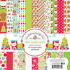 Doodlebug Design - Santa Express Collection - Christmas - 6 x 6 Paper Pad