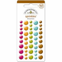 Doodlebug Design - Sprinkles - Self Adhesive Enamel Dots - Fall