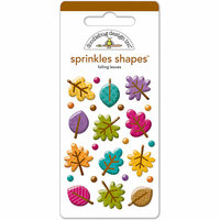 Doodlebug Design - Sprinkles - Self Adhesive Shapes - Falling Leaves