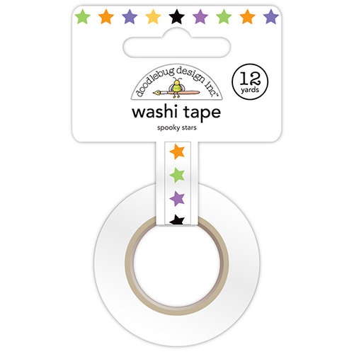 Doodlebug Design - Ghouls and Goodies Collection - Halloween - Washi Tape - Spooky Stars