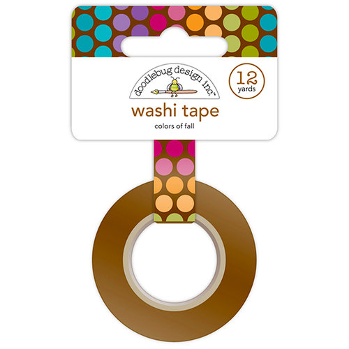 Doodlebug Design - Friendly Forest Collection - Washi Tape - Colors of Fall