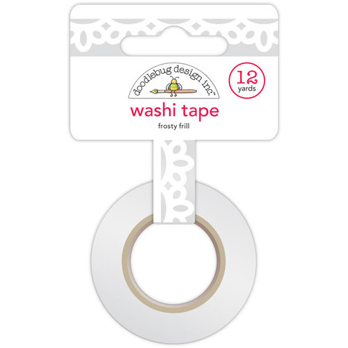 Doodlebug Design - Santa Express Collection - Christmas - Washi Tape - Frosty Frill