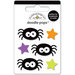 Doodlebug Design - Ghouls and Goodies Collection - Halloween - Doodle-Pops - 3 Dimensional Cardstock Stickers - Mini - Itsy Bity Spiders