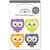 Doodlebug Design - Ghouls and Goodies Collection - Halloween - Doodle-Pops - 3 Dimensional Cardstock Stickers - Mini - Lil&#039; Owls