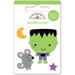 Doodlebug Design - Ghouls and Goodies Collection - Halloween - Doodle-Pops - 3 Dimensional Cardstock Stickers - Mini - Franky