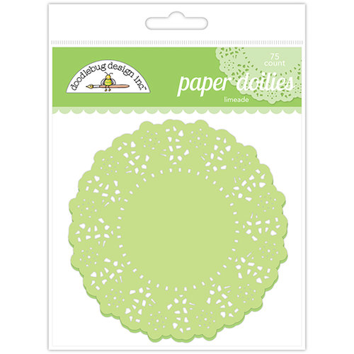 Doodlebug Designs - Paper Doilies - Limeade