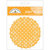 Doodlebug Designs - Paper Doilies - Polka Dot - Tangerine