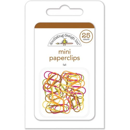 Doodlebug Design - Mini Paperclips - Fall
