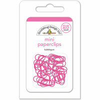 Doodlebug Design - Mini Paperclips - Bubblegum