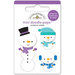 Doodlebug Design - Frosty Friends Collection - Christmas - Doodle-Pops - 3 Dimensional Cardstock Stickers - Frosty Fellows