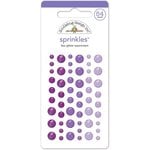 Doodlebug Design - Glitter Sprinkles - Self Adhesive Enamel Dots - Lilac Doodlebug Design - Glitter Sprinkles - Self Adhesive Enamel Dots - Lilac
