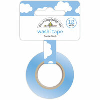 Doodlebug Design - Patriotic Picnic Collection - Washi Tape - Happy Clouds