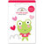 Doodlebug Design - Lovebugs Collection - Doodle-Pops - 3 Dimensional Cardstock Stickers - Leapfrog