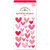 Doodlebug Design - Lovebugs Collection - Sprinkles - Self Adhesive Enamel Shapes - Hearts