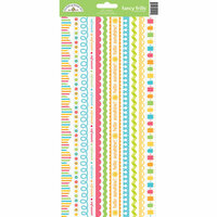 Doodlebug Design - Sun kissed Collection - Cardstock Stickers - Fancy Frills