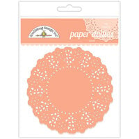 Doodlebug Design - Paper Doilies - Coral