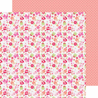 Doodlebug Design - Lovebugs Collection - 12 x 12 Double Sided Paper - Lovebugs