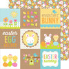 Doodlebug Design - Easter Parade Collection - 12 x 12 Double Sided Paper - Bunny and Friends