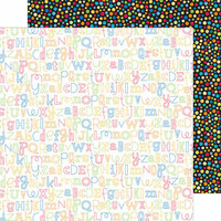 Doodlebug Design - Back to School Collection - 12 x 12 Double Sided Paper - Abc's