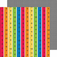 Doodlebug Design - Back to School Collection - 12 x 12 Double Sided Paper - School Rules