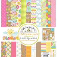 Doodlebug Design - Hello Sunshine Collection - 12 x 12 Paper Pack