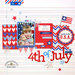 Doodlebug Design - Patriotic Picnic Collection - 12 x 12 Paper Pack