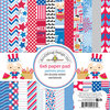 Doodlebug Design - Patriotic Picnic Collection - 6 x 6 Paper Pad
