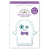 Doodlebug Design - October 31st Collection - Halloween - Doodle-Pops - 3 Dimensional Cardstock Stickers - Ghostie